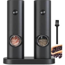 Млин для спецій 2 шт з підставкою Grinder Set BLACK