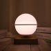 Магнітна левітаційна лампа HCNT Levitating Lamp Saturn Dark Wood Grain