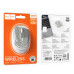Миша бездротова HOCO GM34 Nuevo dual-mode business wireless mouse Gray White
