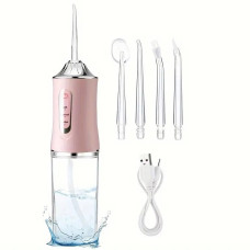 Іригатор для чищення зубів та порожнини рота Oral Irrigator Pink