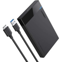 Зовнішня кишеня для накопичувача UGREEN US221 2.5 Inch Hard Drive Box (UGR-30848)