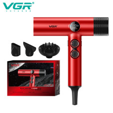 Професійний фен для волосся VGR High-Speed Hair Dryer V-401-BK 1900W Red