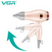 Фен для волосся дорожній VGR V-432 Pink