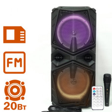 Колонка Bluetooth ZQS-8201 20Вт