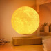 Настільний 3D магнітний нічник Місяць Magnetic Moon Light
