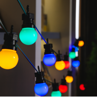 Гірлянда вулична 10 лампочок 5м IP65 SFK-47 Гірлянда вулична 10 лампочок 5м IP65 SFK-47