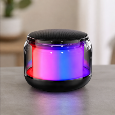 Портативна Bluetooth-колонка S300 360° Sound LED TWS Black Портативна Bluetooth-колонка S300 360° Sound LED TWS Black