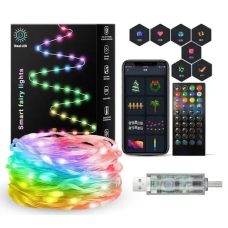 Новорічна LED гірлянда SFK-04 Bluetooth USB 10м