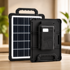 Портативна сонячна зарядна станція CoLamp CL-618PB-15W 10800 mAh LED Портативна сонячна зарядна станція CoLamp CL-618PB-15W 10800 mAh LED