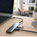 USB-хаб 7в1 Type-C HDMI 4K 3×USB 3.0 SD TF Power Delivery USB-хаб 7в1 Type-C HDMI 4K 3×USB 3.0 SD TF Power Delivery