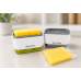 Настільний дозатор для мийного засобу Soap Pump and Sponge Caddy Настільний дозатор для мийного засобу Soap Pump and Sponge Caddy