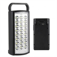 Аварійний акумуляторний ліхтар HER-TEX HT-2626 Black