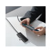 USB-Hub Baseus Lite Series 4-Port USB-A HUB Adapter (USB-A to USB 3.0*4 ) 1m Black 